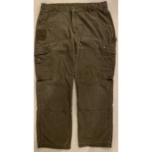 CARHARTT RIPSTOP CARGO Work Pants B342 DFE Brown 38x30 Workwear RELAXED FIT EUC